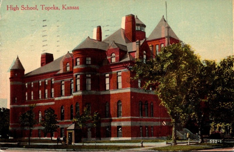 Kansas Topeka High School 1912