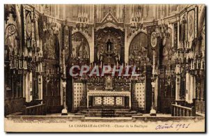 Old Postcard La Chapelle du Chene Basilica Choir