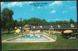 Georgia MACON Magnolia Court and Grill 5 Miles South on U.S. Hwy 41 - Chrome