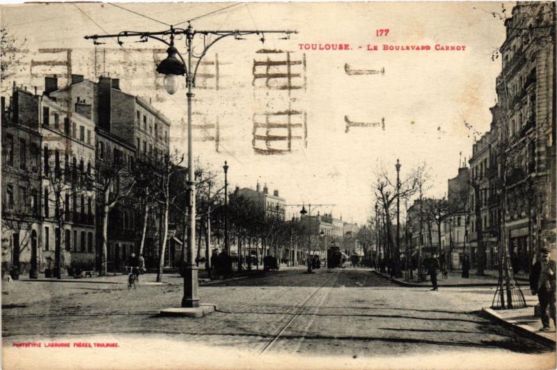 CPA TOULOUSE - Le Boulevard Carnot (255955)