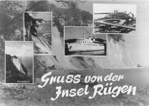 BG16216 ostseebad binz  insel rugen ship bateaux  germany CPSM 14.5x9cm