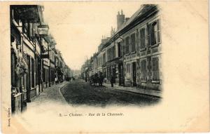 CPA CHAUNY Rue de la Chaussee (191741)