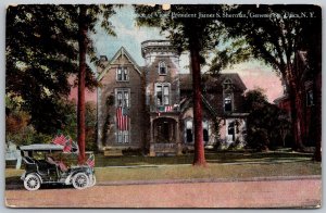 Utica New York 1910 Postcard Residence Of Vice President James Sherman