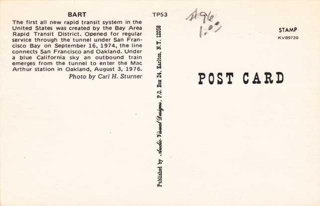 BART - Bay Area Rapid Transit - MacArthur Station, Oakland, California