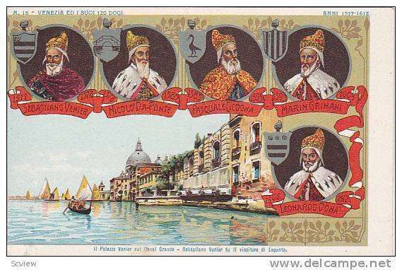 Kings,Venezia Ed I Suoi Izo Dogi,Il Palazzo Venier Sul Canal Grande,Venezia,I...