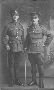 North Shields Soldiers United Kingdom, Real Photo Postcard