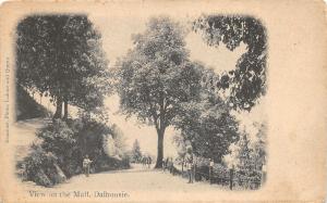 br104249 view of the mall dalhousie real photo india