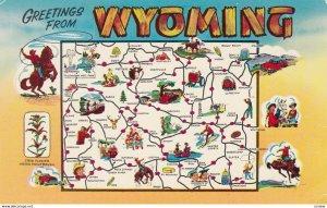 Map , Wyoming , 50-60s #2