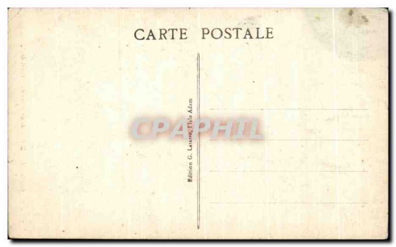Old Postcard Isle Adam Details From Sculpt Portal From & # 39Eglise