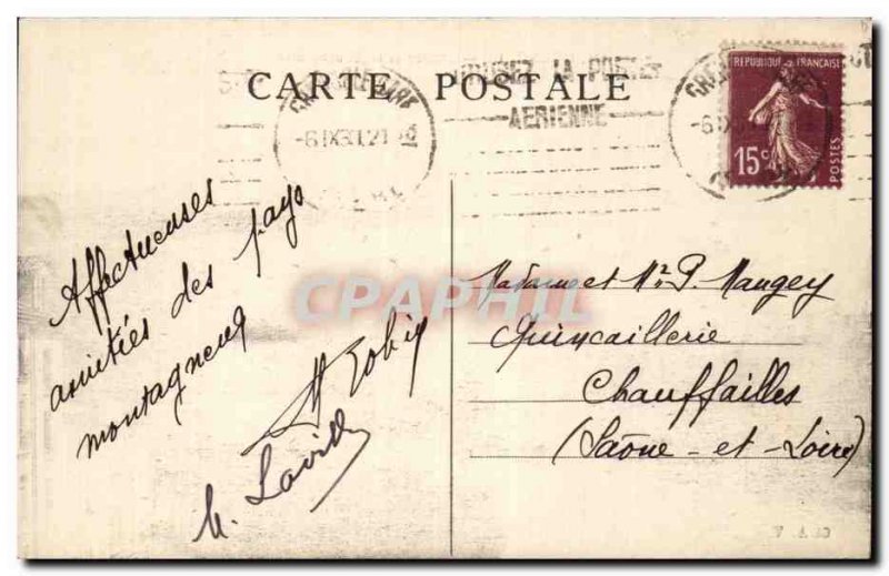 Old Postcard Grenoble L & # 39isere and Moucherotte