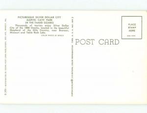 Pre-1980 HOTEL & BUILDINGS AT SILVER DOLLAR CITY Branson Missouri MO E7694