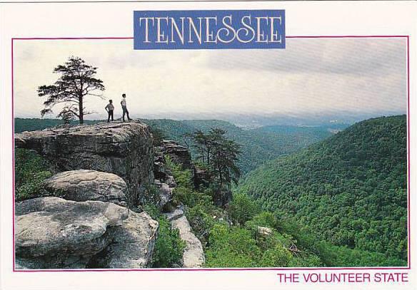 Tennessee The Volunteer State Plateau & Valley Scene