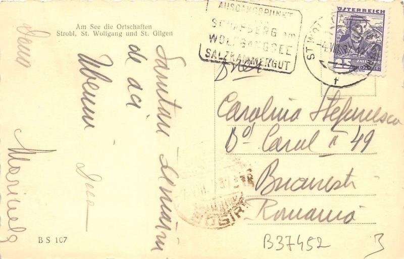 B37452 St Wolfgang und St Gilgen   austria