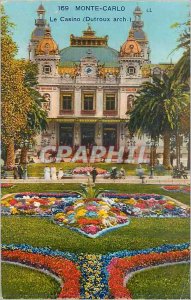 Old Postcard Monte Carlo Casino Dutroux arch