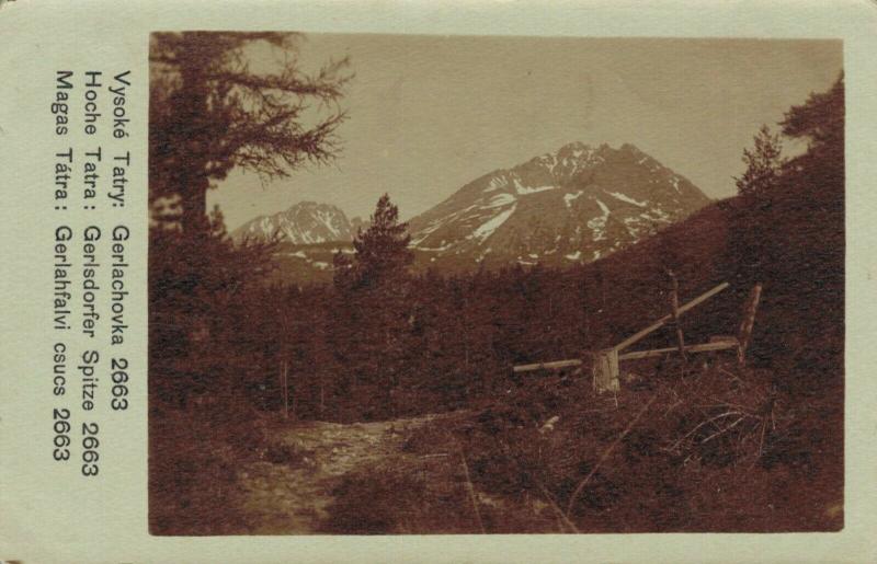 Czech Republic Vysoké Tatry Gerlachovka 2663 02.67