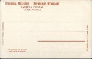 Mexico City Cargadores Native Life Moving Furniture c1910 Postcard