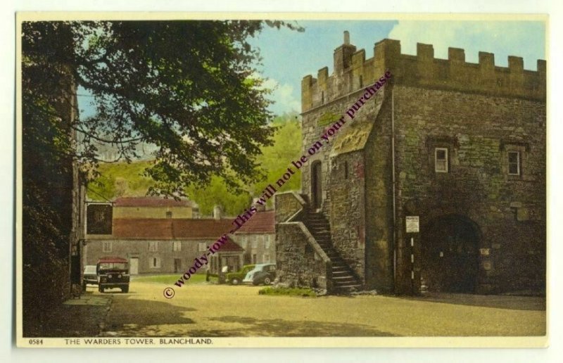 tp1730 - Warders Tower , Blanchland , Northumberland - postcard