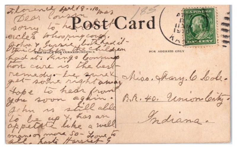 1910 Down on the Suwanee River, FL Postcard