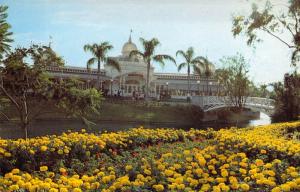 Early Walt Disney World, 01110205, Crystal Palace, Plaza Canal, Vintage Postcard