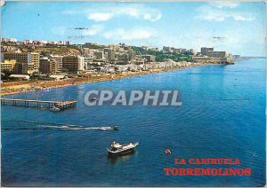 Postcard Modern Torremolinos Carihuela Beach