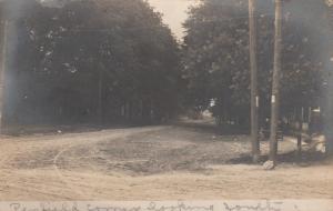 RPPC Looking Sourh from Penfield NY, New York Corner - pm 1907