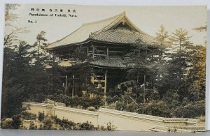 Japan Nandaimon of Todaiji, Nara Real Photo RPPC c1910 Postcard K13