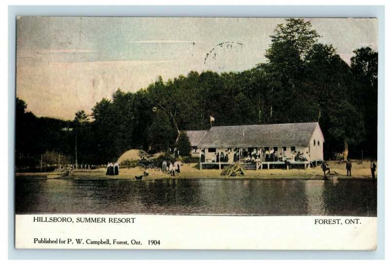 1904 Canada, Hillsboro, Summer Resort. Postcard P41 