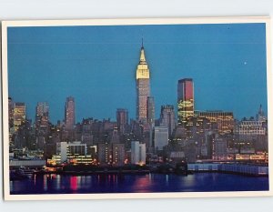 Postcard New York City Water Front Skyline New York USA
