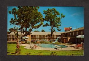 TX Pool Ramada Inn Motel Houston Texas Postcard