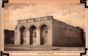 Historic Building When Tombstone was Center of Adventuring World Postcard PC132