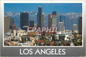 Modern Postcard The Los Angeles downtown skyline as seen fromusc