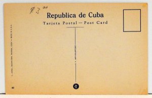Habana: Passeo de Marti o Prado - Postcard