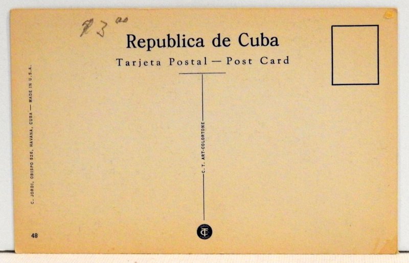 Habana: Passeo de Marti o Prado - Postcard