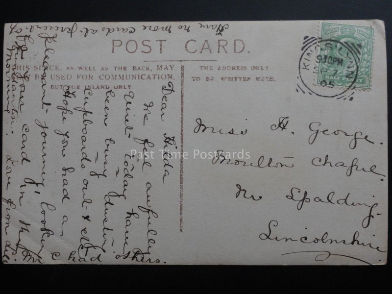 Norfolk: St. Edmunds Church, Hunstanton c1905 RP Postcard (PM) KINGS LYNN SQ.C