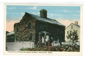 MA - Nantucket. Liberty Street, Old Ivy Cottage