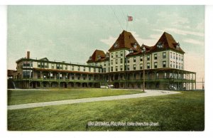 ME - Old Orchard Beach. Hotel Fiske from the Street