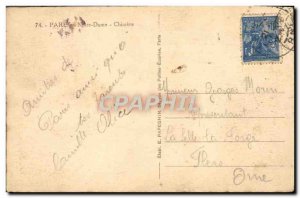 Old Postcard Paris Notre Dame Chimere