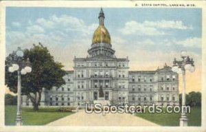 State Capitol in Lansing, Michigan