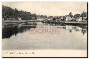 Auray Old Postcard View docks