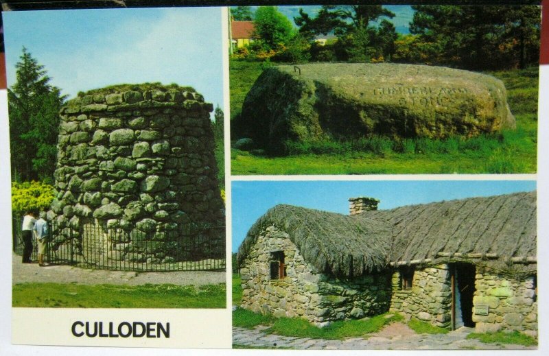 Scotland Culloden Memorial Cairn Cumberland stone etc - unposted