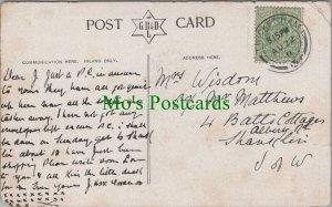 Genealogy Postcard - Wisdom / Matthews, Albert Road,Shanklin,Isle of Wight GL242