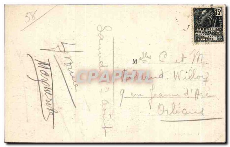 Saint Honore les Bains - The Pond Seu - Old Postcard