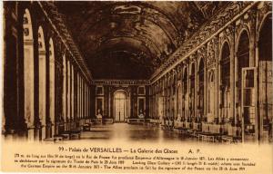 CPA Palais de VERSAILLES - La Galerie des Glaces (453260)