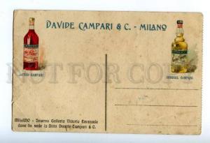 158240 Italy Milan ADVERTISING of BITTER CAMPARI & CORDIAL OLD