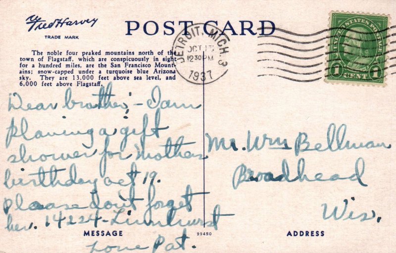 San Francisco Mountains Near Flagstaff,AZ