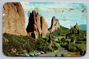 Interior Section Garden Of The Gods Pikes Peak Region Colorado Posted 1968