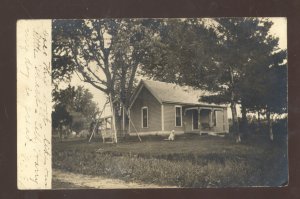 RPPC CALLAO MISSOURI RESIDENCE CENTRALIA MO. VINTAGE REAL PHOTO POSTCARD