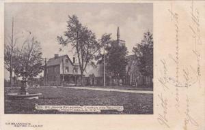 St. John's Episcopal Church and Rectory - Monticello NY New York - pm 1905 - UDB