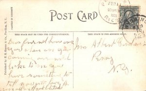 Baptist Church Pavilion, New York Postcard