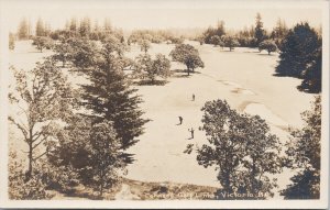 Colwood Golf Links Victoria BC Unused Real Photo Postcard E70